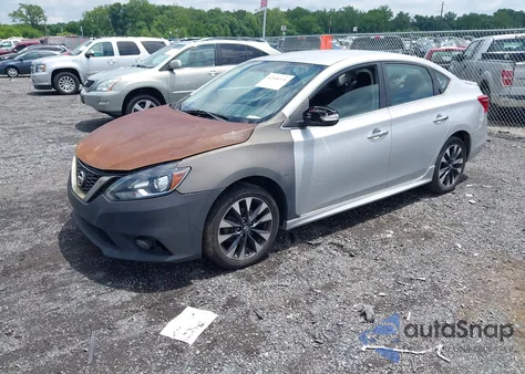 2017 Nissan Sentra Sr из США, поврежденный, VIN 3N1AB7AP1HY254937